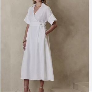 Banana Republic Linen Dress XL